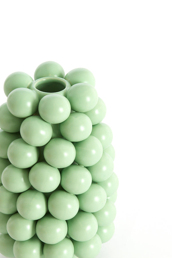 Light & Living Accessories Vase deco 16x24 cm BOYANG ceramics matt mint green House of Isabella UK