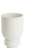 Light & Living Accessories Vase deco 16x25,5 cm ROSSIO matt white House of Isabella UK
