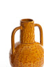 Light & Living Accessories Vase deco 16x25,5 cm ZIRO ceramics shiny ocher yellow House of Isabella UK