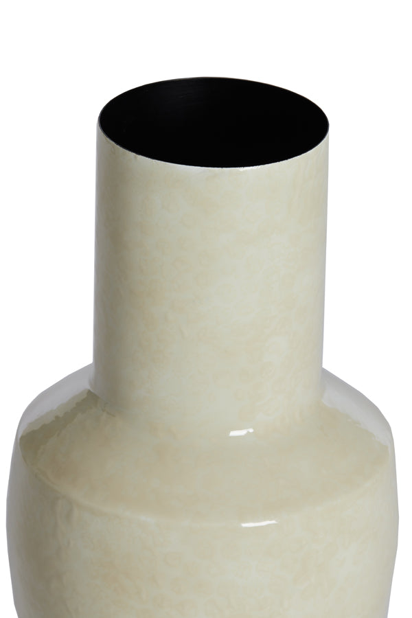 Light & Living Accessories Vase deco 16x33 cm SENUMA shiny cream House of Isabella UK