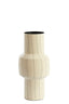 Light & Living Accessories Vase deco 16x33 cm SENUMA shiny white+black House of Isabella UK