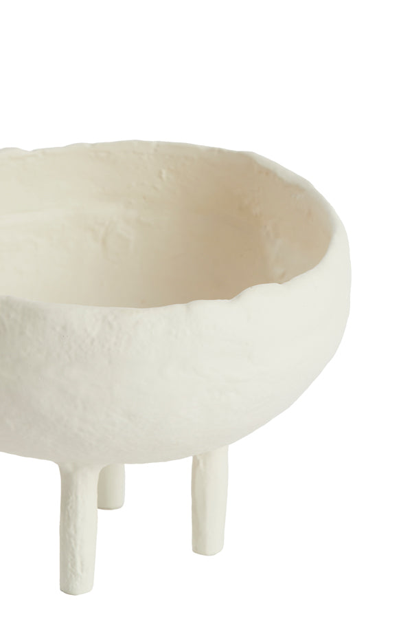 Light & Living Accessories Vase deco 17,5x12 cm MUXIA cream House of Isabella UK