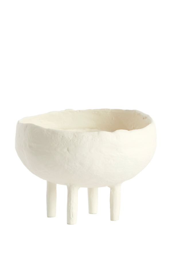 Light & Living Accessories Vase deco 17,5x12 cm MUXIA cream House of Isabella UK