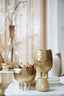 Light & Living Accessories Vase deco 17,5x12 cm MUXIA gold House of Isabella UK