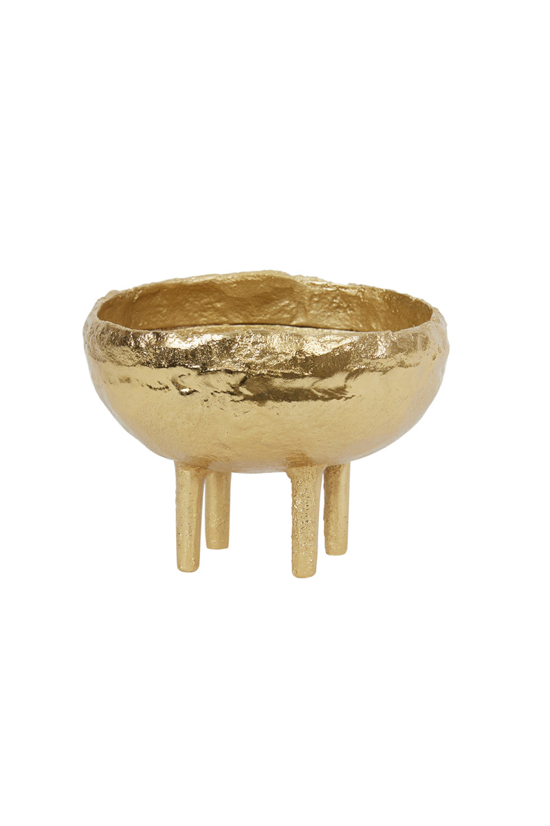 Light & Living Accessories Vase deco 17,5x12 cm MUXIA gold House of Isabella UK