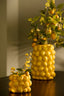 Light & Living Accessories Vase deco 17,5x14 cm LEMON yellow House of Isabella UK