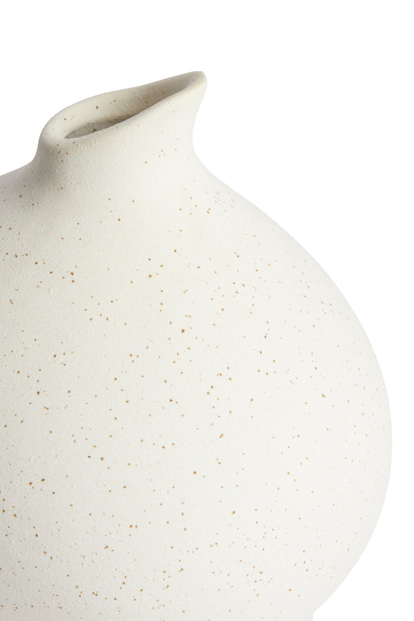 Light & Living Accessories Vase deco 17,5x15x17 cm ASSAGO ceramics cream House of Isabella UK