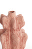 Light & Living Accessories Vase deco 17,5x16x23,5 cm NARA ceramics coral-red House of Isabella UK