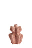 Light & Living Accessories Vase deco 17,5x16x23,5 cm NARA ceramics coral-red House of Isabella UK