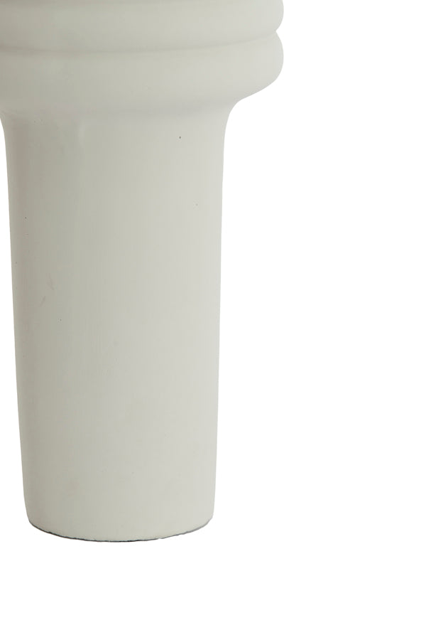 Light & Living Accessories Vase deco 17,5x40 cm SYLVA ceramics cream House of Isabella UK