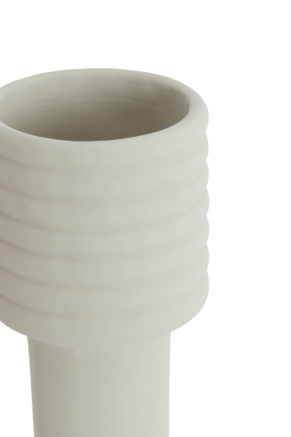 Light & Living Accessories Vase deco 17,5x40 cm SYLVA ceramics cream House of Isabella UK