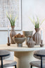 Light & Living Accessories Vase deco 17,5x47,5 cm SILVIO ceramics matt brown House of Isabella UK