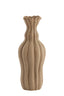 Light & Living Accessories Vase deco 17,5x47,5 cm SILVIO ceramics matt brown House of Isabella UK