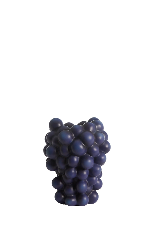Light & Living Accessories Vase deco 17x16x20,5 cm GRAPES dark blue-purple House of Isabella UK