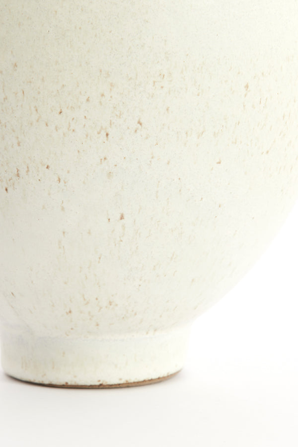 Light & Living Accessories Vase deco 17x23,5 cm LOREA ceramics matt cream House of Isabella UK