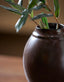 Light & Living Accessories Vase deco 17x23,5 cm LOREA ceramics matt dark red-brown House of Isabella UK