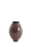 Light & Living Accessories Vase deco 17x23,5 cm LOREA ceramics matt dark red-brown House of Isabella UK