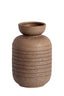 Light & Living Accessories Vase deco 17x26 cm ARPINO ceramics matt dark brown House of Isabella UK