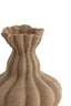 Light & Living Accessories Vase deco 17x26 cm SILVIO ceramics matt brown House of Isabella UK