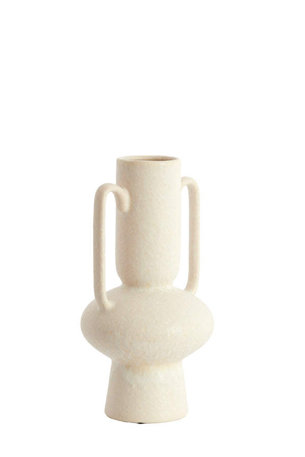 Light & Living Accessories Vase deco 17x32,5 cm OTARU ceramics cream House of Isabella UK
