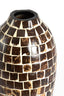 Light & Living Accessories Vase deco 17x40 cm TUDELA coconut dark brown House of Isabella UK