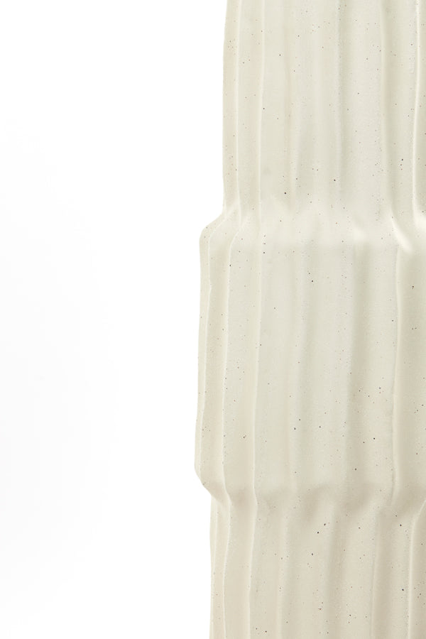Light & Living Accessories Vase deco 17x58 cm LONGA ceramics cream House of Isabella UK