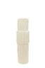 Light & Living Accessories Vase deco 17x58 cm LONGA ceramics cream House of Isabella UK