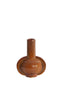 Light & Living Accessories Vase deco 18,5x12,5x23,5 cm MELNIK ceramics cognac brown House of Isabella UK