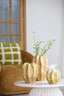 Light & Living Accessories Vase deco 18,5x30 cm NILO ceramics ocher yellow-brown House of Isabella UK