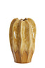 Light & Living Accessories Vase deco 18,5x30 cm NILO ceramics ocher yellow-brown House of Isabella UK