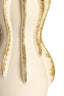 Light & Living Accessories Vase deco 18,5x34 cm MAGOME ceramics cream+olive green House of Isabella UK
