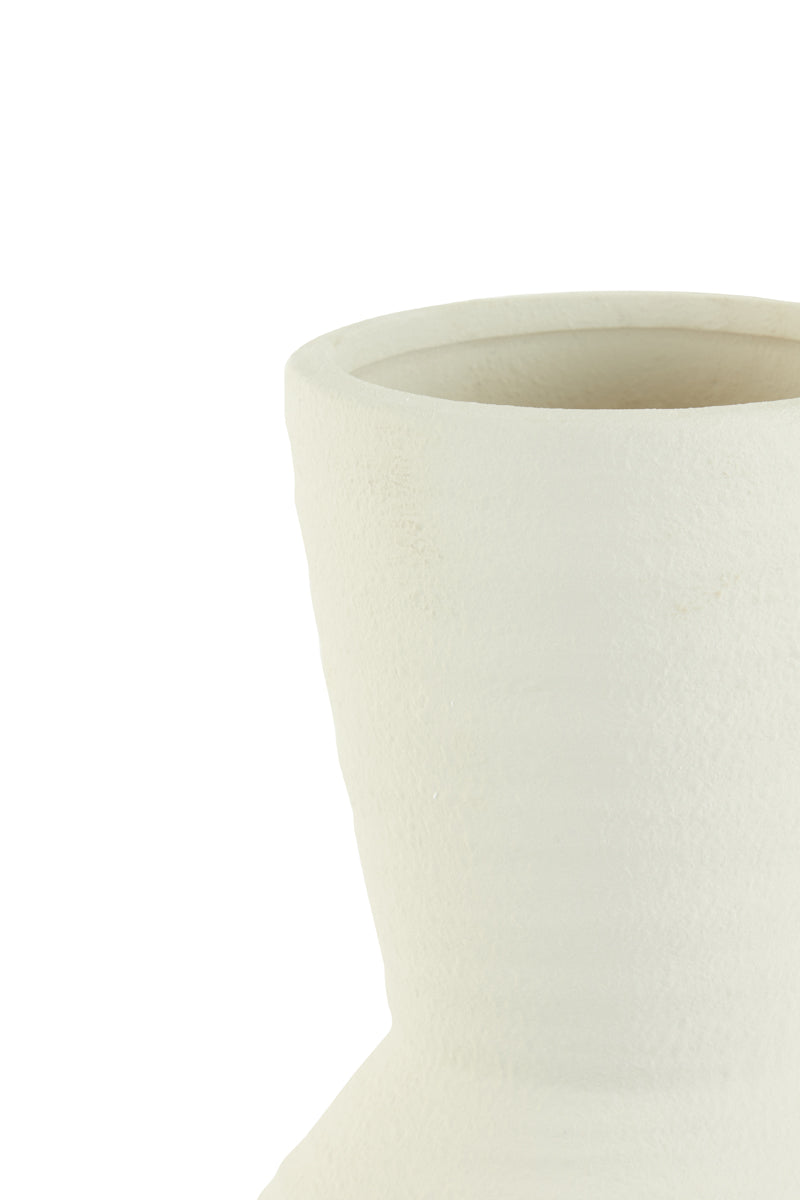 Light & Living Accessories Vase deco 18,5x40,5 cm AYLA ceramics cream House of Isabella UK
