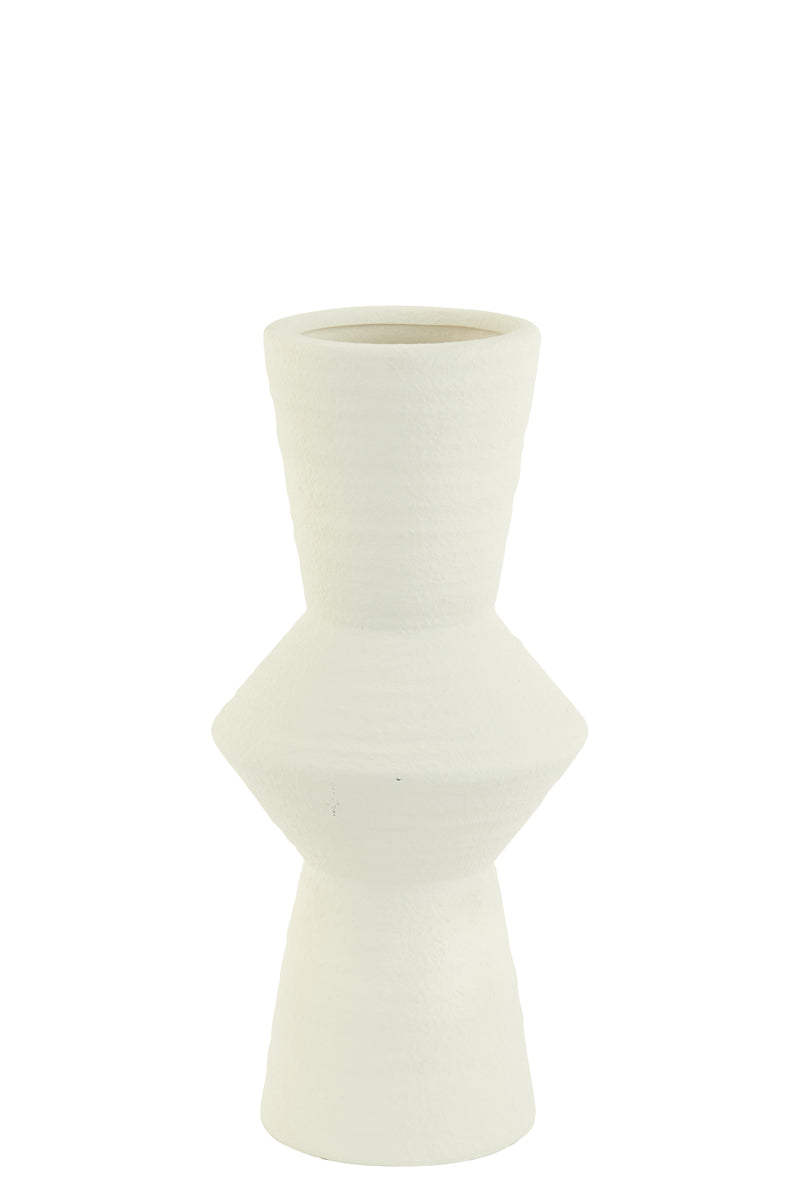 Light & Living Accessories Vase deco 18,5x40,5 cm AYLA ceramics cream House of Isabella UK