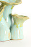 Light & Living Accessories Vase deco 18x13x17,5 cm MISURINA ceramics lht green+lht blue House of Isabella UK