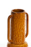 Light & Living Accessories Vase deco 18x14,5x34,5 cm ZIRO ceramics shiny ocher yellow House of Isabella UK
