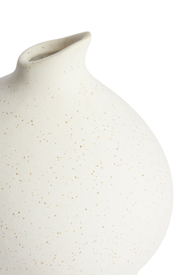 Light & Living Accessories Vase deco 18x15,5x11,5 cm ASSAGO ceramics cream House of Isabella UK