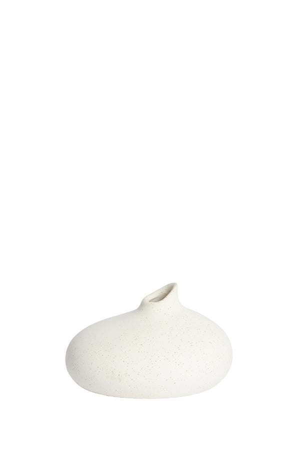 Light & Living Accessories Vase deco 18x15,5x11,5 cm ASSAGO ceramics cream House of Isabella UK