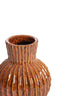 Light & Living Accessories Vase deco 18x22 cm ZIRJA ceramics orange House of Isabella UK