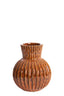 Light & Living Accessories Vase deco 18x22 cm ZIRJA ceramics orange House of Isabella UK