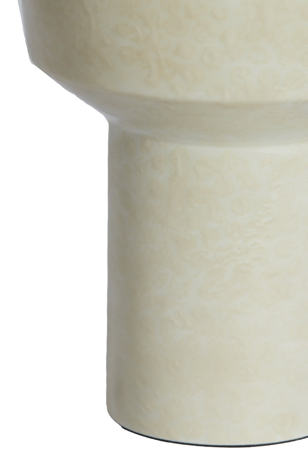 Light & Living Accessories Vase deco 18x42 cm SENUMA shiny cream House of Isabella UK