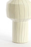 Light & Living Accessories Vase deco 18x42 cm SENUMA shiny white+black House of Isabella UK