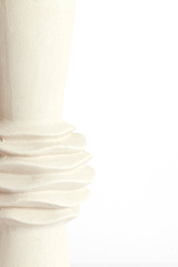 Light & Living Accessories Vase deco 18x47,5 cm OLIVORA ceramics cream House of Isabella UK