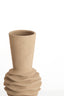 Light & Living Accessories Vase deco 18x47,5 cm OLIVORA ceramics light brown House of Isabella UK