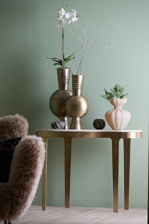 Light & Living Accessories Vase deco 18x54,5 cm KAVANSI antique bronze House of Isabella UK