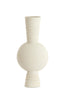 Light & Living Accessories Vase deco 18x54,5 cm KAVANSI matt cream House of Isabella UK