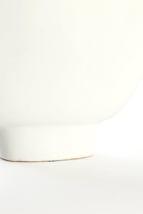Light & Living Accessories Vase deco 18x8x31 cm TROVO ceramics white House of Isabella UK