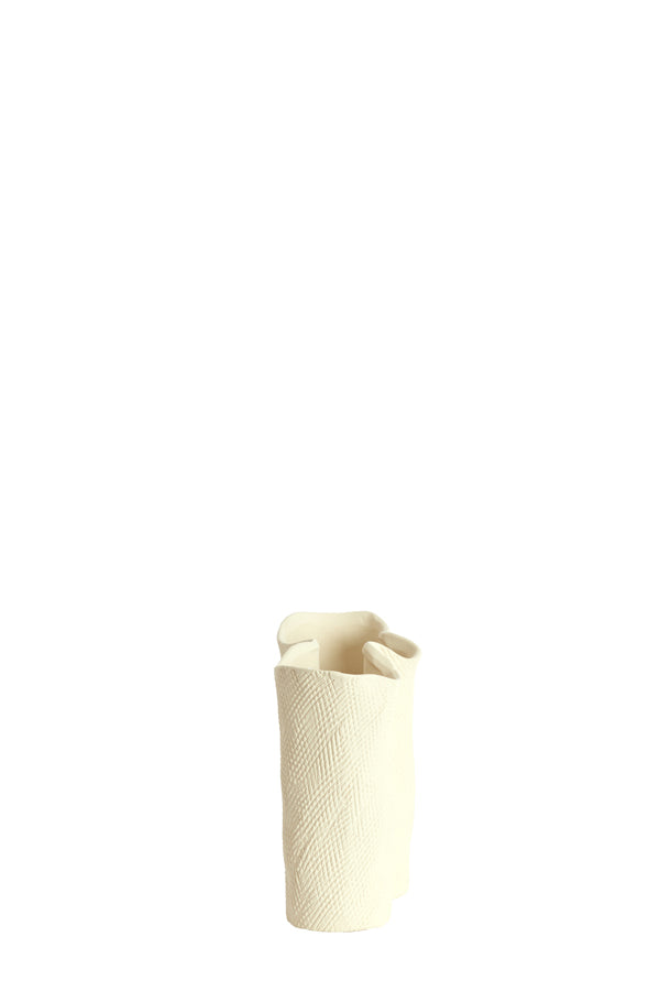 Light & Living Accessories Vase deco 19,5x10,5x18,5 cm FLOVILLA ceramics cream House of Isabella UK