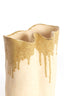 Light & Living Accessories Vase deco 19,5x10,5x18,5 cm FLOVILLA ceramics cream+oliv grn House of Isabella UK