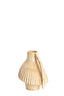 Light & Living Accessories Vase deco 19,5x17,5x22 cm FORLA ceramics cream+orange-brown House of Isabella UK