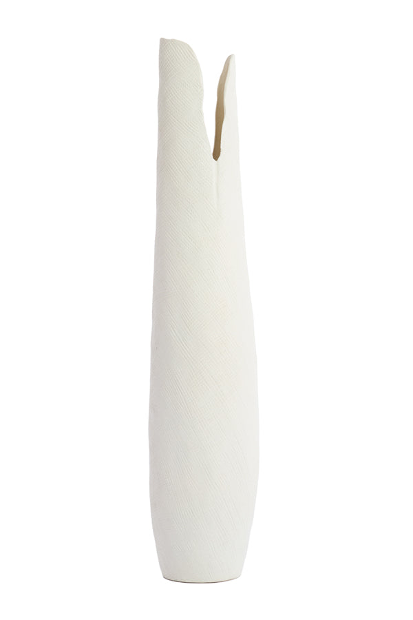 Light & Living Accessories Vase deco 19,5x19x92 cm MESA ceramics cream House of Isabella UK